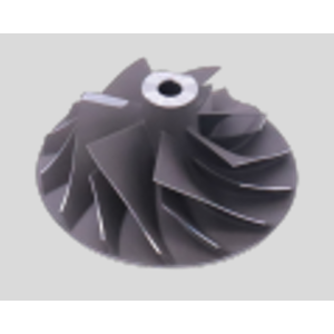 Крыльчатка, колесо турбины 1200-016-558